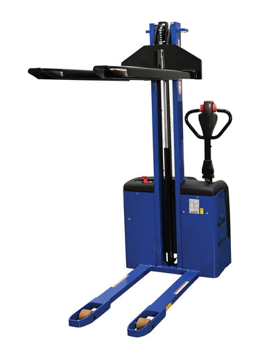 PRAMAC NARROW MAST STACKER,FIXED FORKS